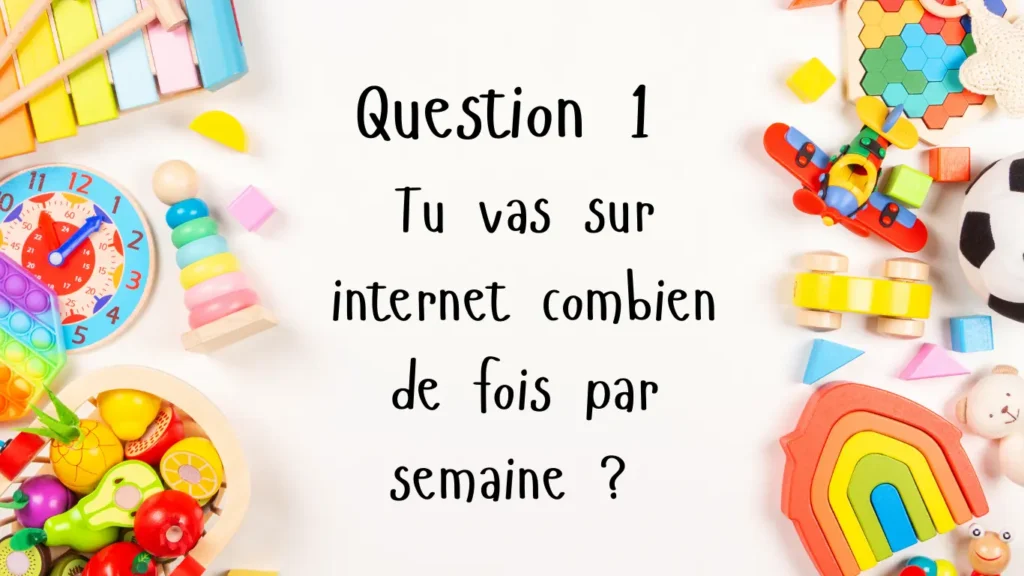 question 1 pour les enfants