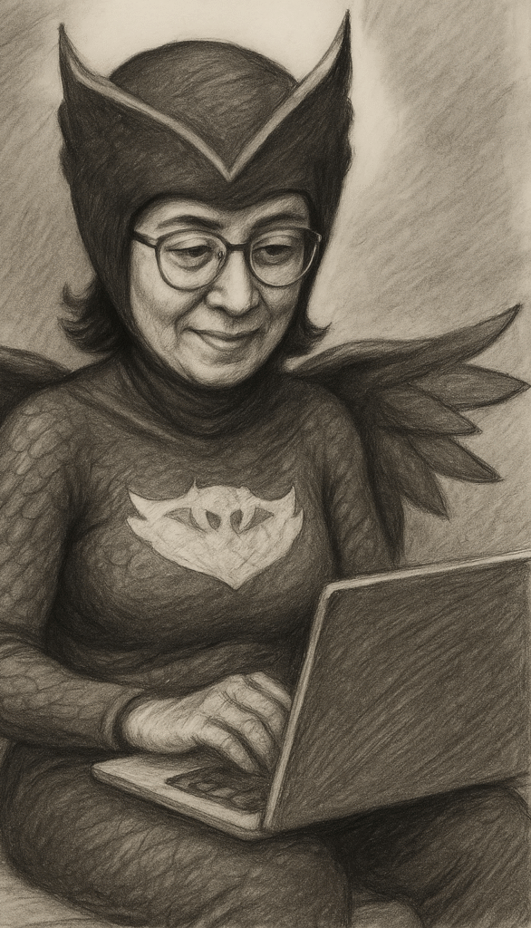 Cyber Sorcelline Cyber Sorcelline, le pyjamasque qui veille sur les enfants du web